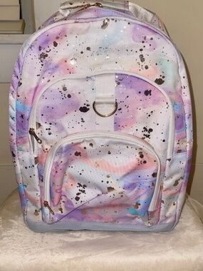 Color Flow Metallic Watercolor Tie-Dye Pottery Barn Teen Gear Up Backpack XL